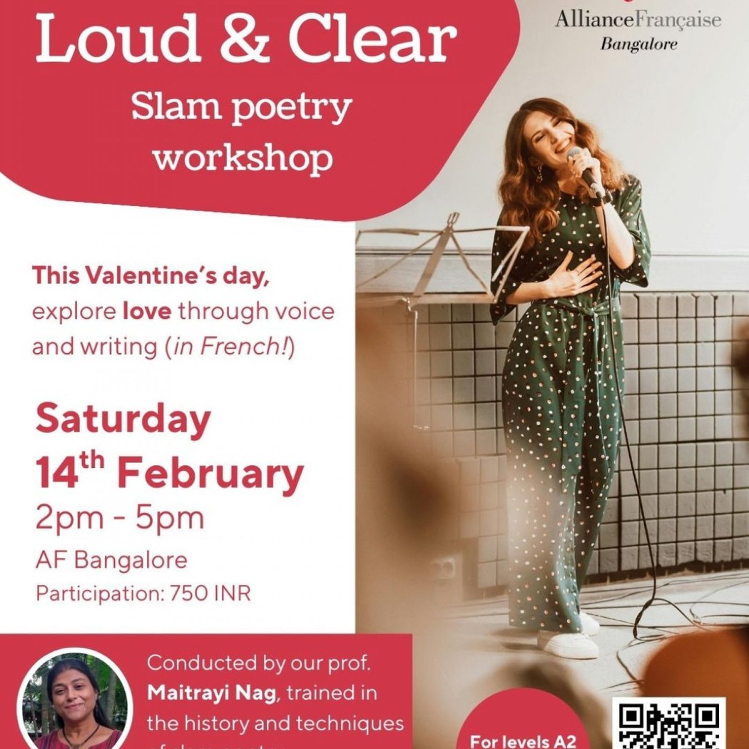 Amour, Loud & Clear - Slam poetry workshop 1