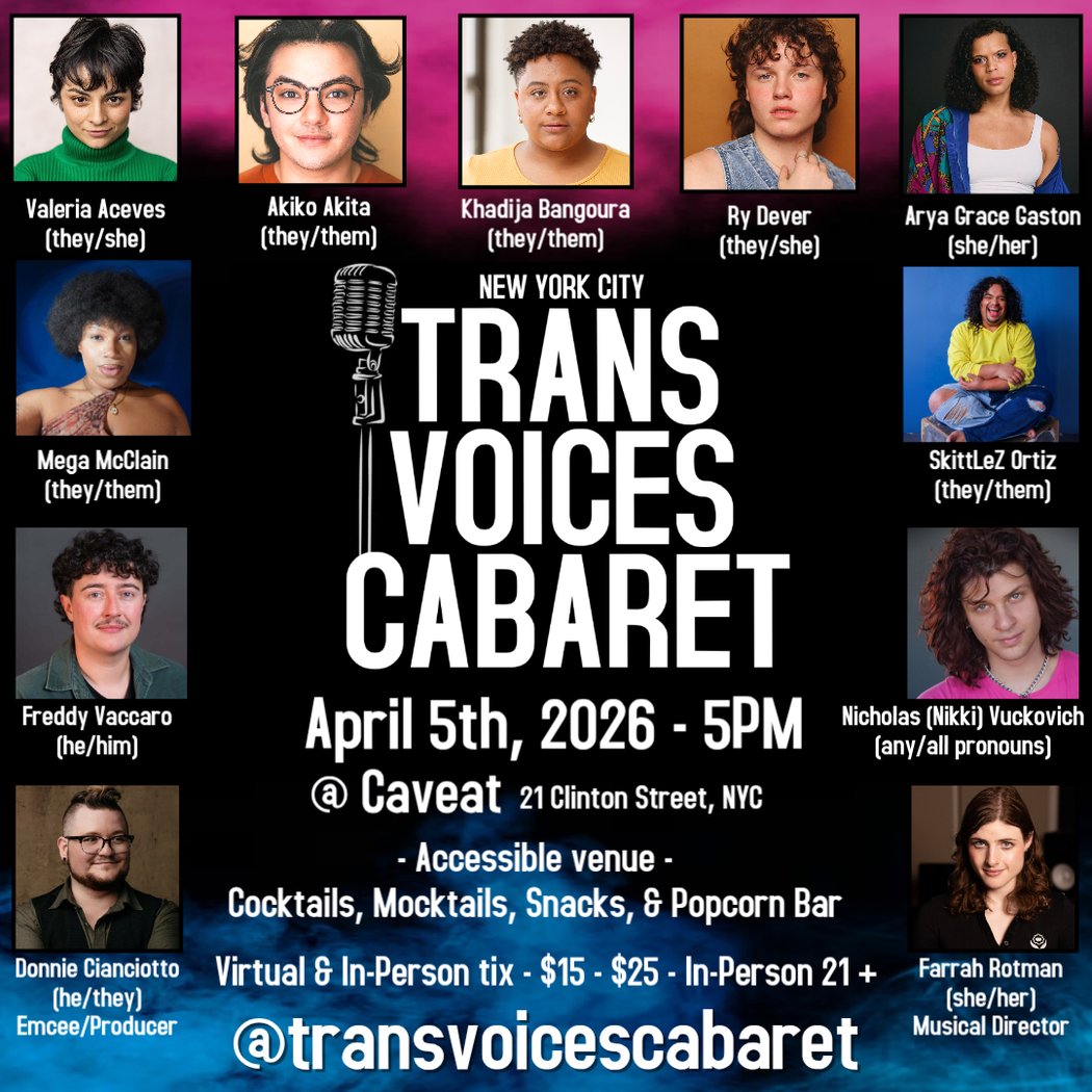Trans Voices Cabaret 1