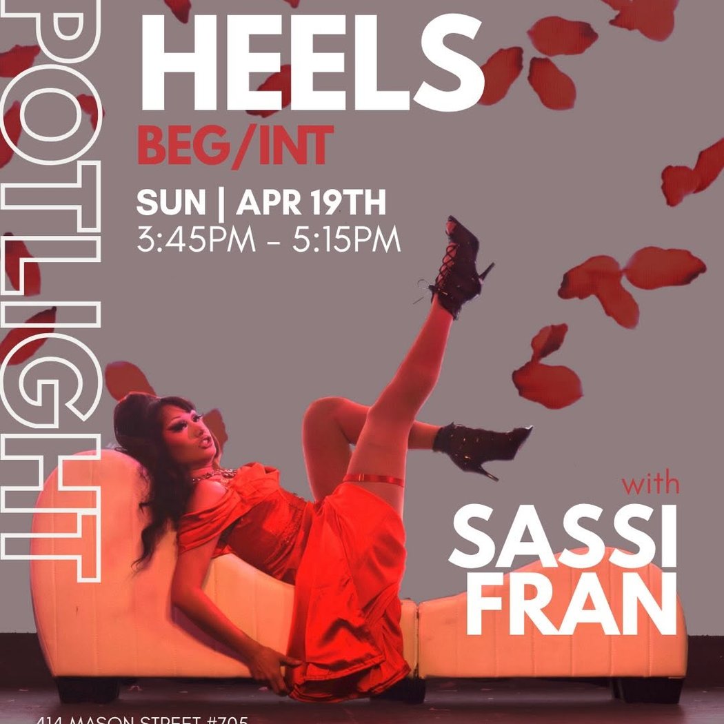 Heels (Beg/Int) w/ Sassi Fran 1