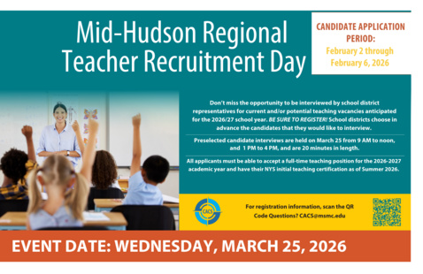 Mid-Hudson Regional Teacher Recruitment Day 1