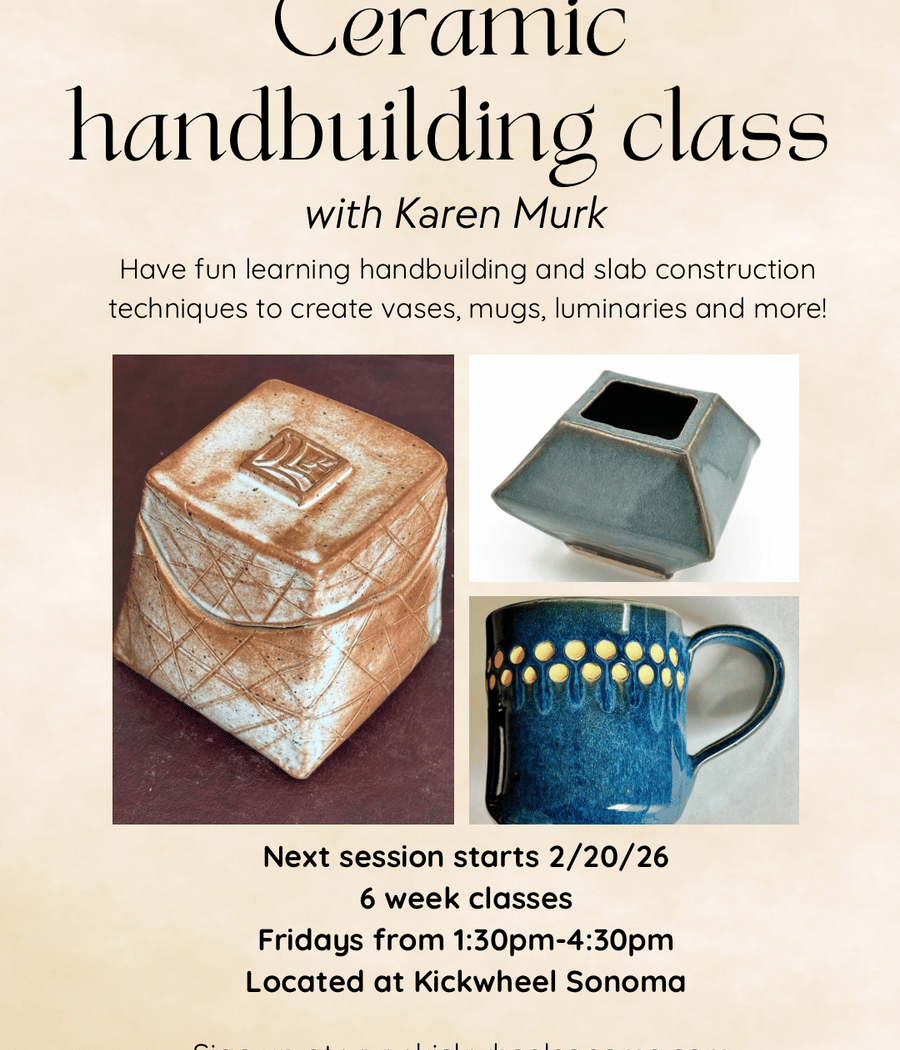 Handbuilding Ceramics with Karen 1
