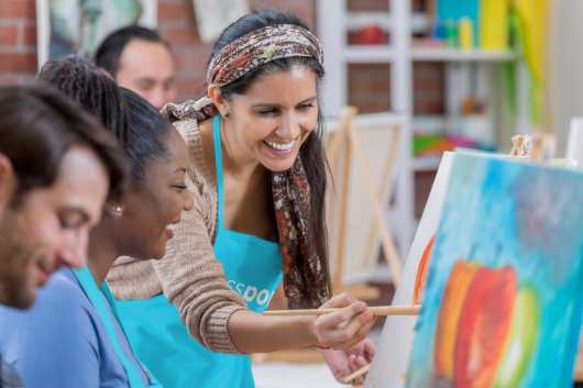 Heartfelt Mindfulness With Mixed Media - Painting Class by Classpop!TM