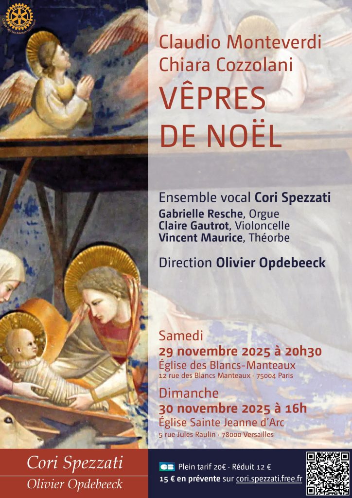 Concert de Noël par l'ensemble vocal Cori Spezzati 1