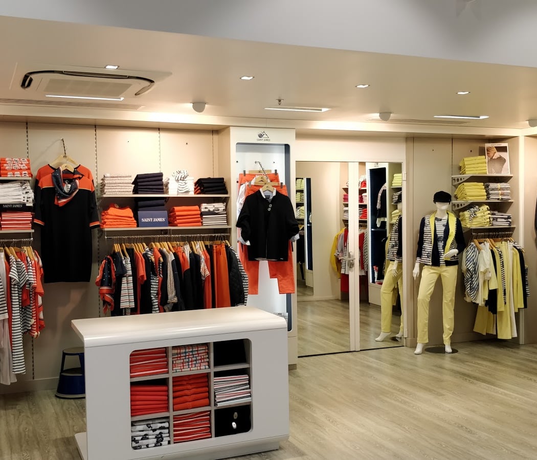 SAINT JAMES - Boutique sur le site des Ateliers 3
