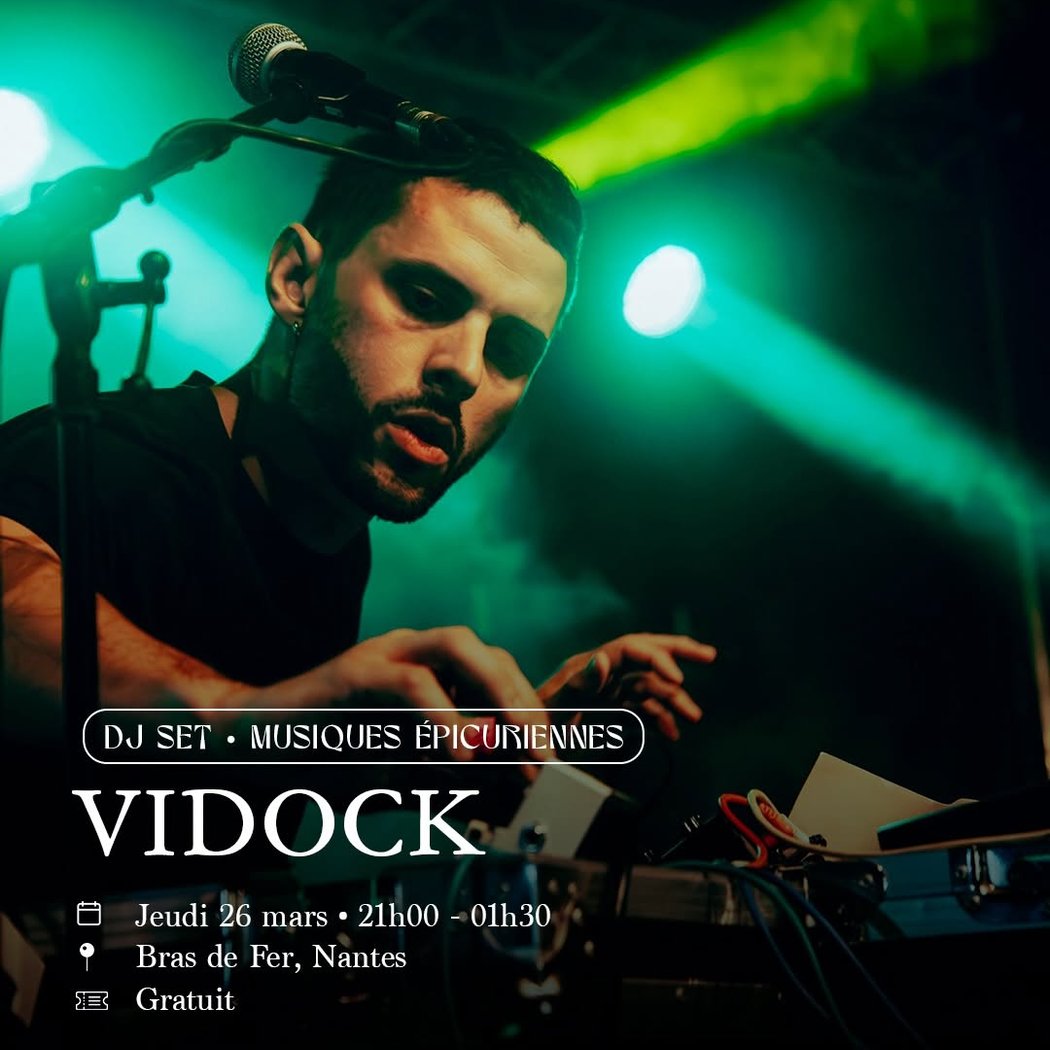 DJ Set Musiques Épicuriennes Vidock 1