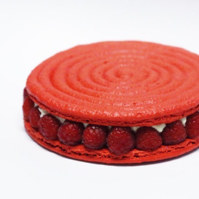 Macaron Ispahan (recette de Pierre Hermé) 1