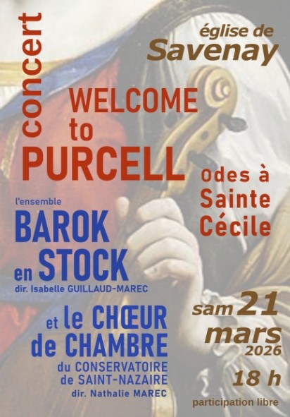 Welcome to all the pleasures; odes à sainte-Cécile 1