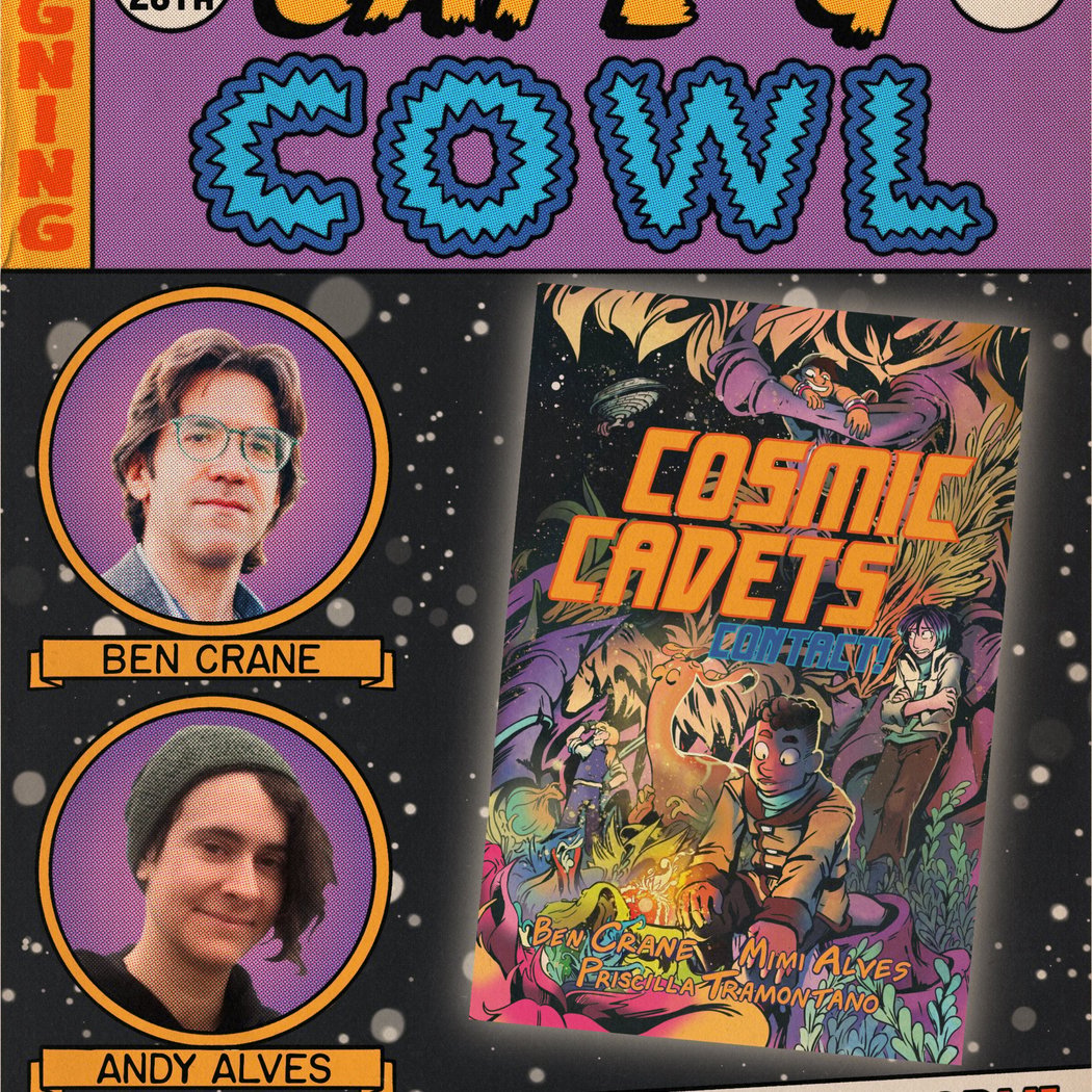 Cosmic Cadets Signing with Ben Crane and Andy Alves 1