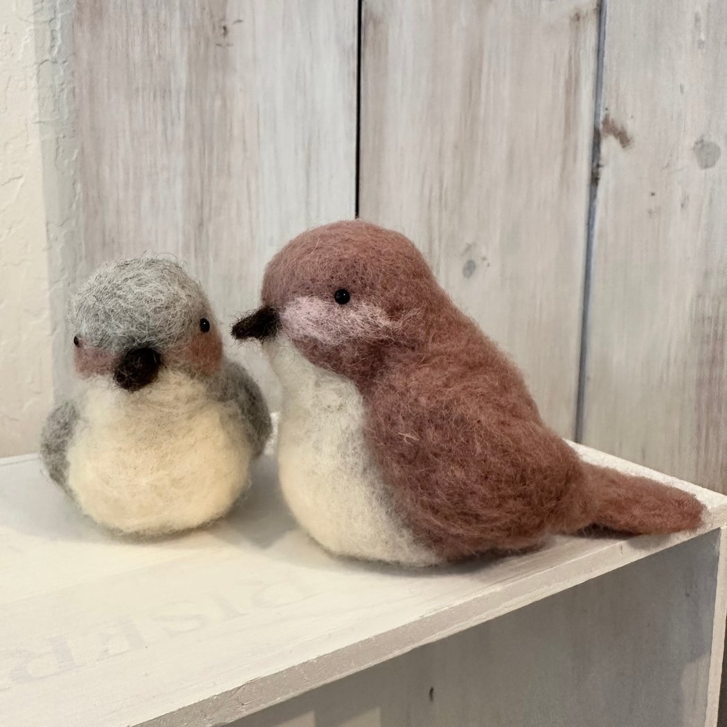 Spring Bird, Needle Felting Class 1