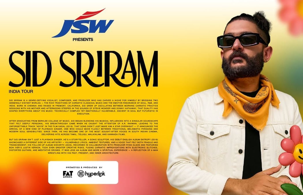 Sid Sriram Live in Concert 1