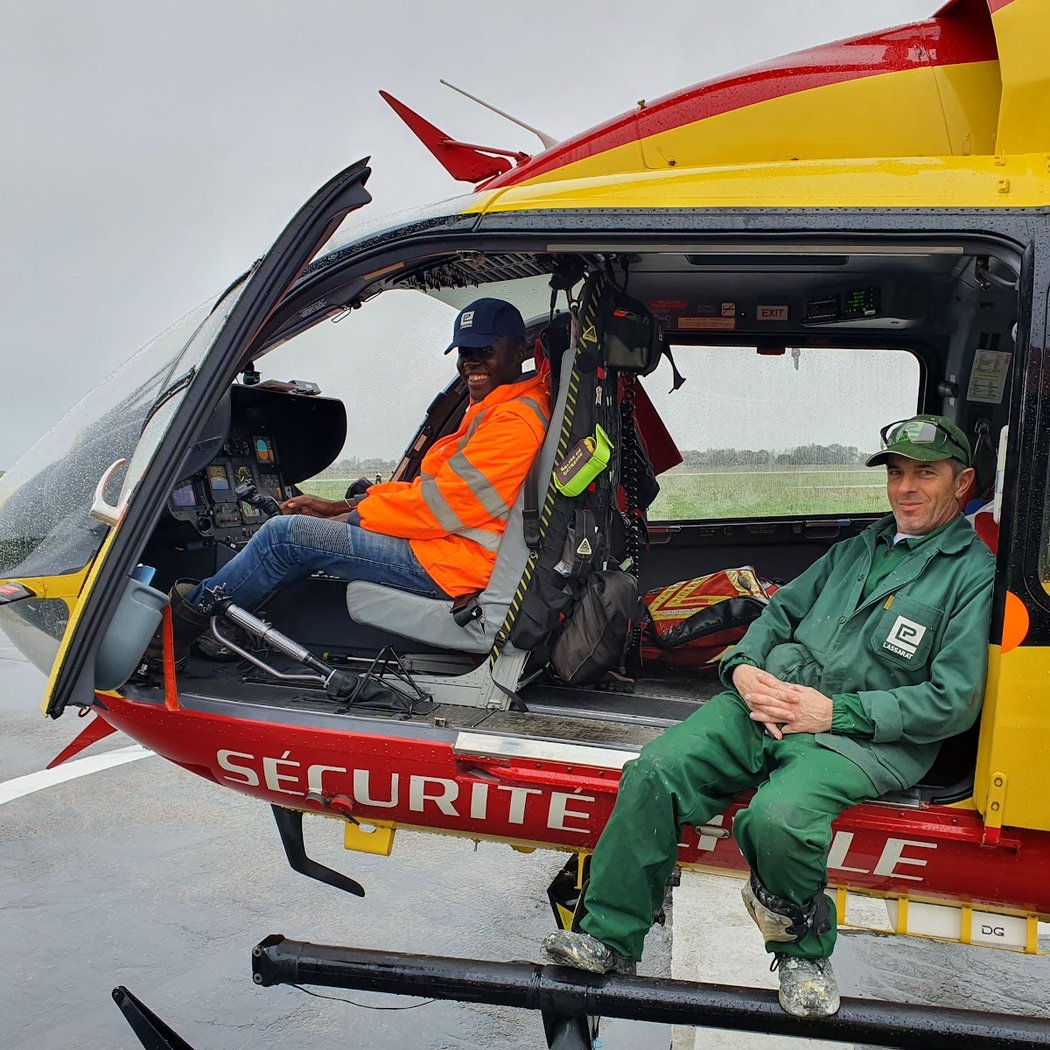 Civil Security Helicopter Base 2