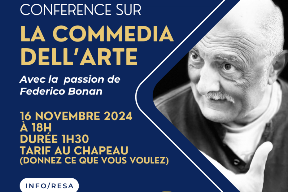 UNE CONFERENCE SUR LA COMMEDIA DELL'ARTE 1