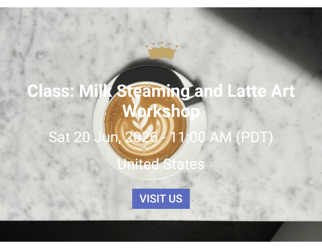 Milk Steaming and Latte Art Workshop 1