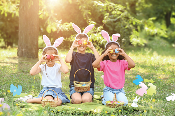 Hunt for eggs, browse locally made goods, enjoy tasty treats, and explore the petting zoo 1