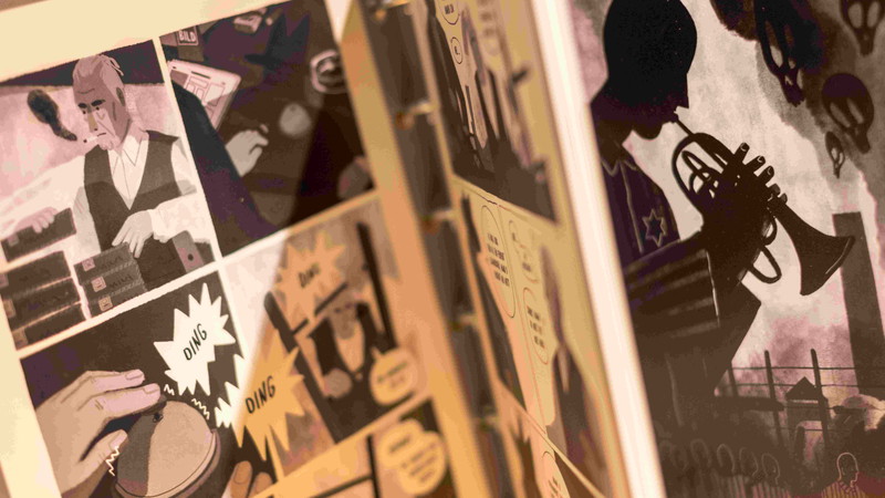 Comic Ausstellung "Das Unvorstellbare zeichnen"