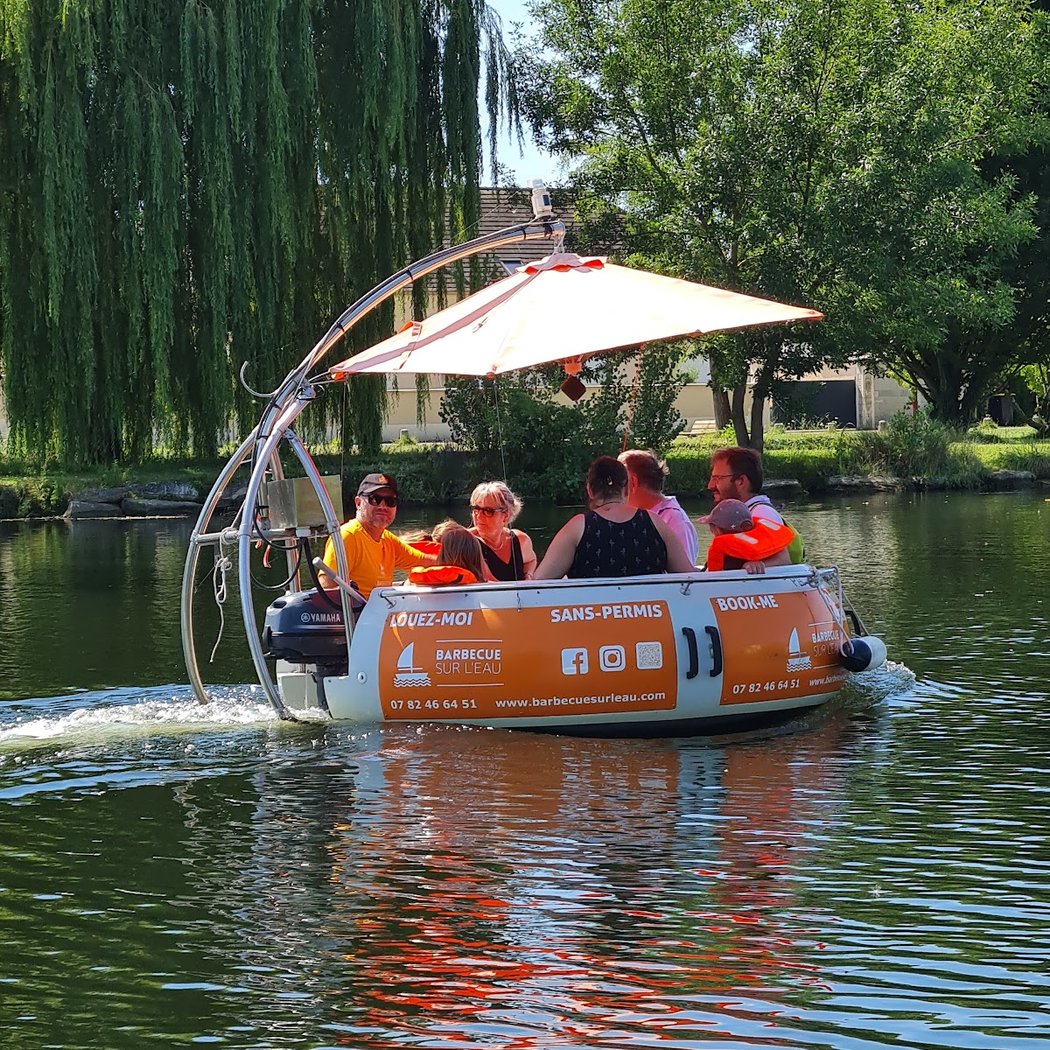 Barbecue sur l'eau à Gurgy 1