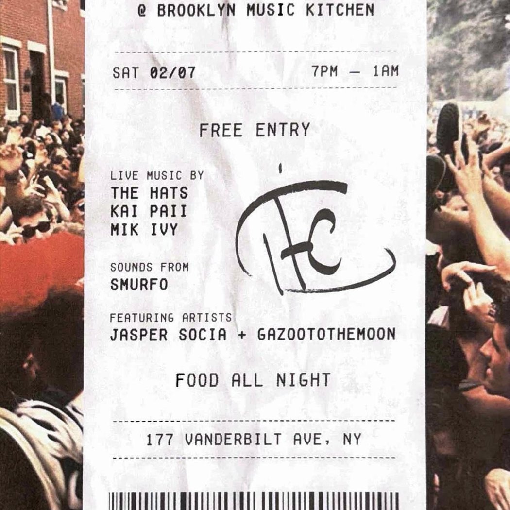 Live music by The Hats / Kai Paii / Mik Ivy 1