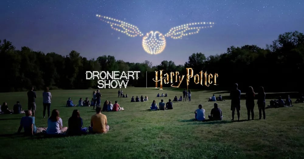 DroneArt Show: Harry Potter