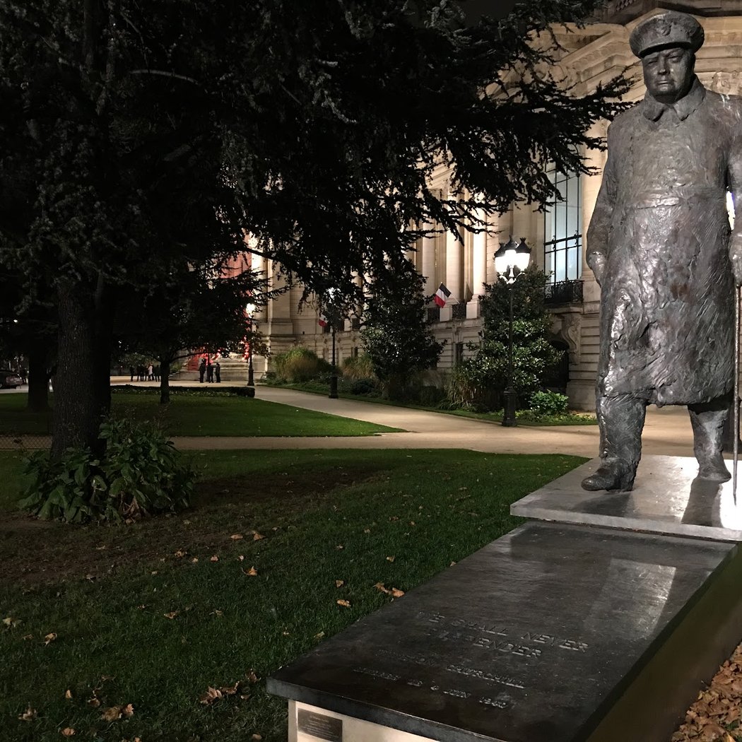 Winston Churchill Statue 2