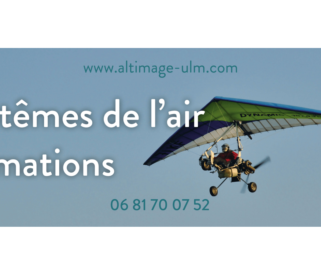 ALTIMAGE ULM , baptêmes de l'air et formation brevet 2