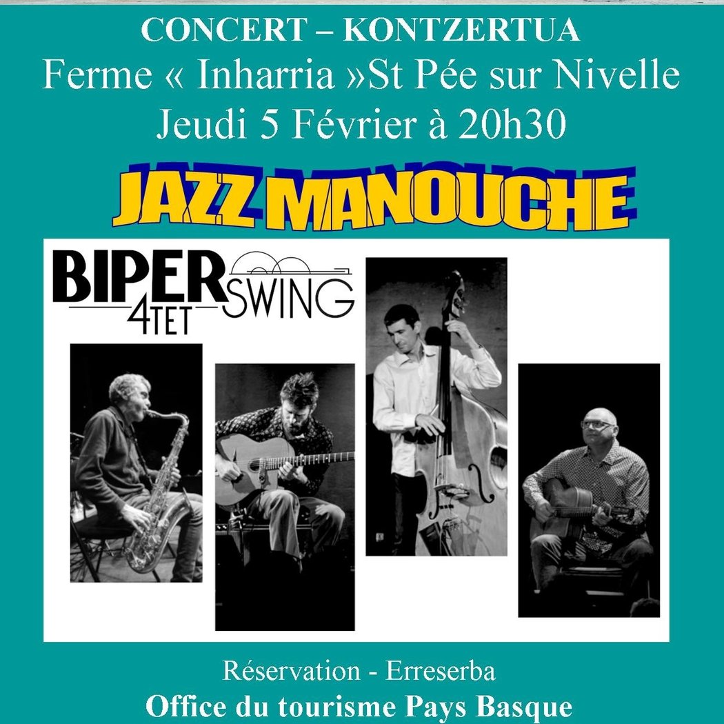 Biper Swing quartet – jazz manouche 1