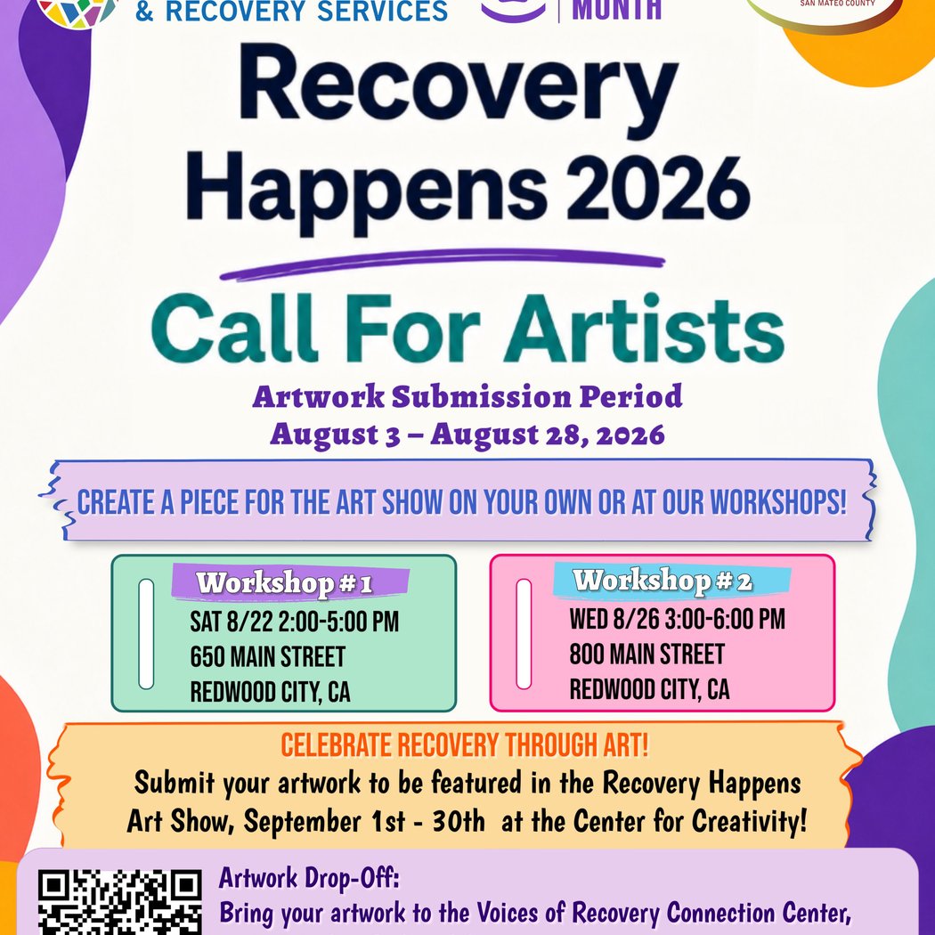 Recovery Happens 2026 Free Art Workshop #2