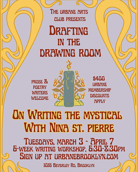 On Writing the Mystical with Nina St. Pierre 1