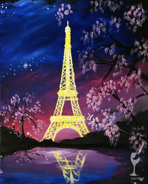Eiffel At Night 1