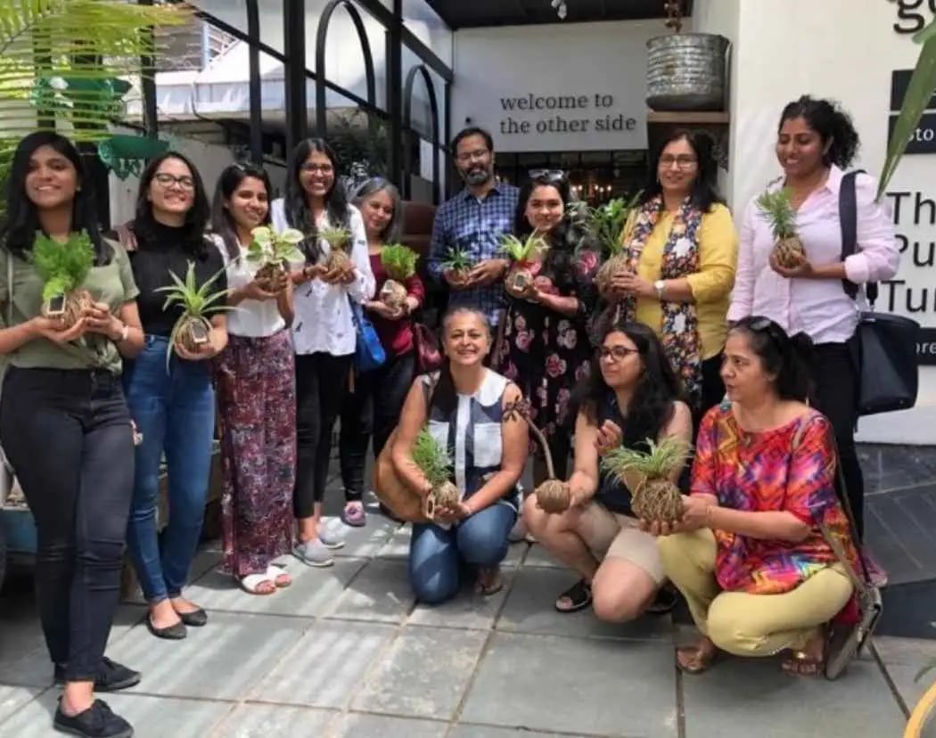 The Wabi-Sabi Arc - Kokedama Workshop 2