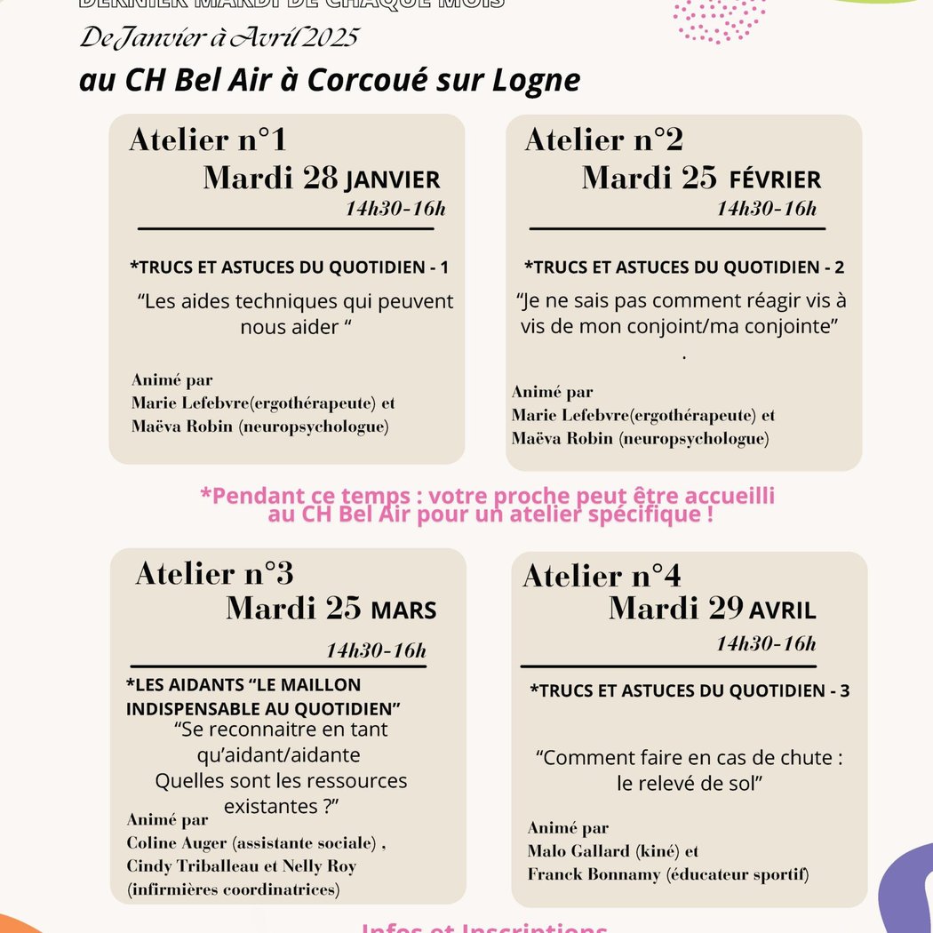 Ateliers « aidants-aidés » 1