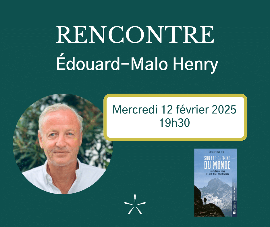Lancement du livre « Sur les chemins du monde » par Édouard-Malo Henry 1