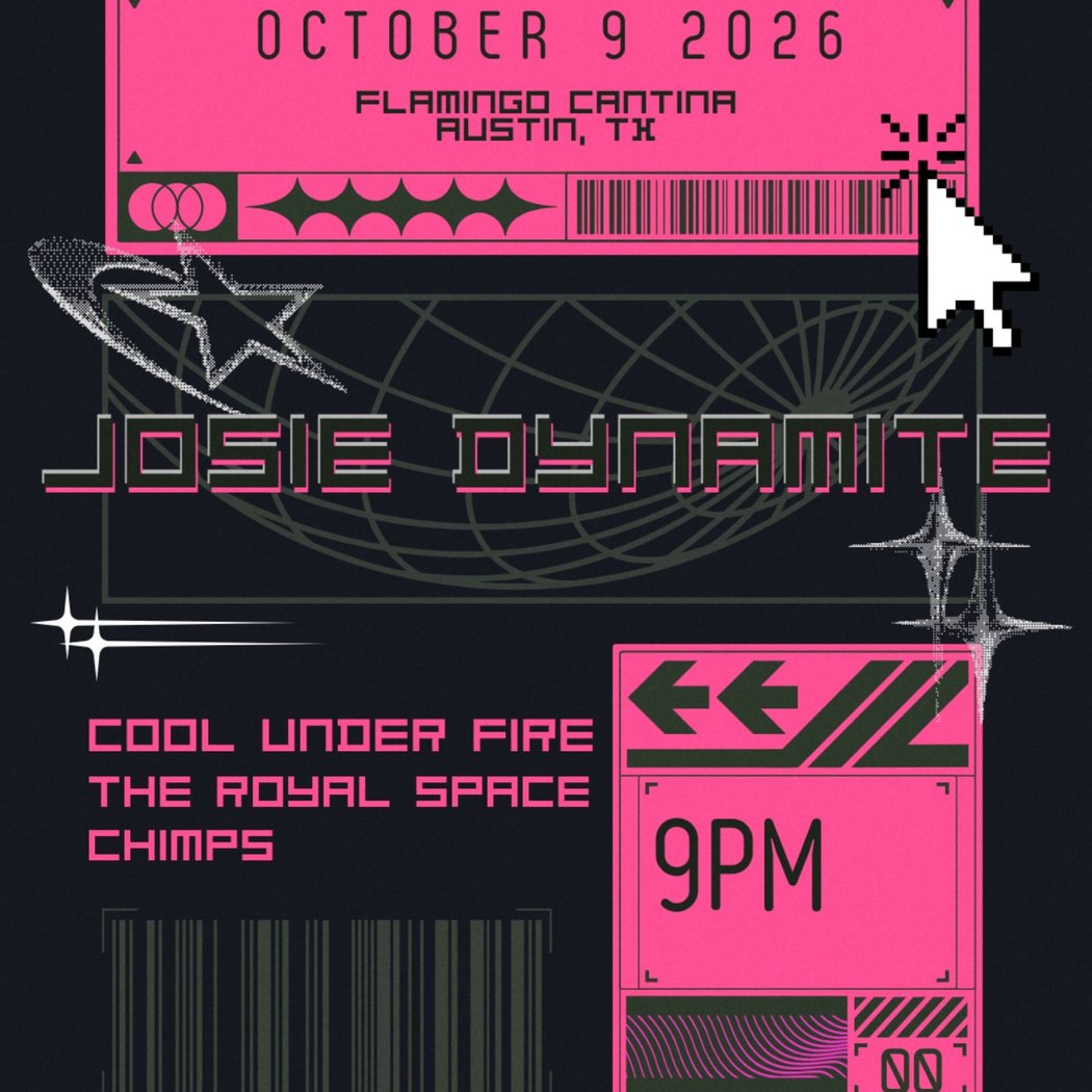 Josie Dynamite with Cool Under Fire + The Royal Space Chimps - Reggae/Ska