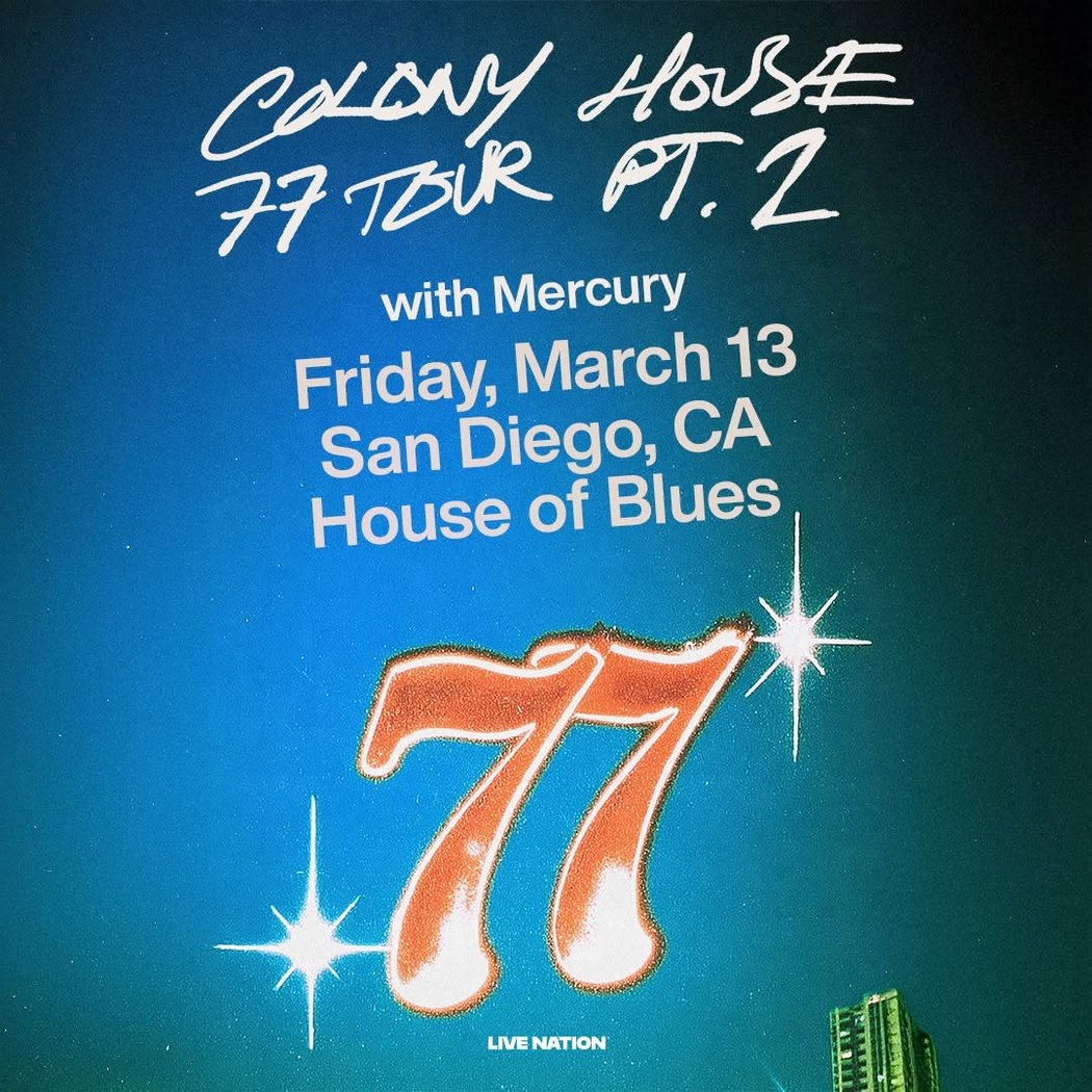 House of Blues Acoustic Experience featuring Colony House and The Band Mercury 1