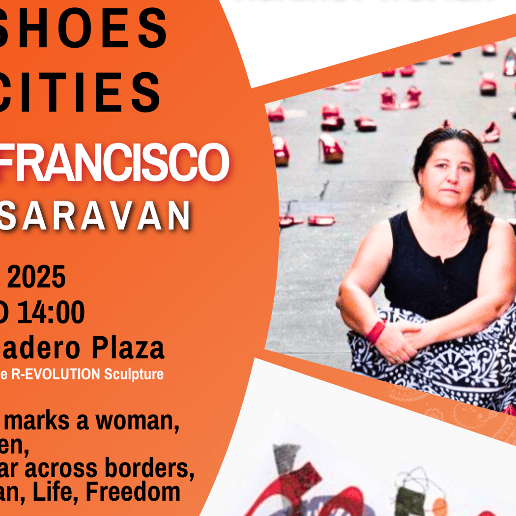 25 Red Shoes: A Global Art Installation Against Gender-Based Violence 1