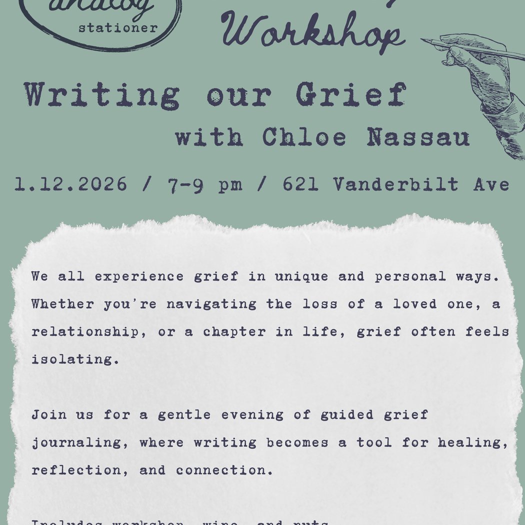 Writing our Grief with Chloe Nassau 2