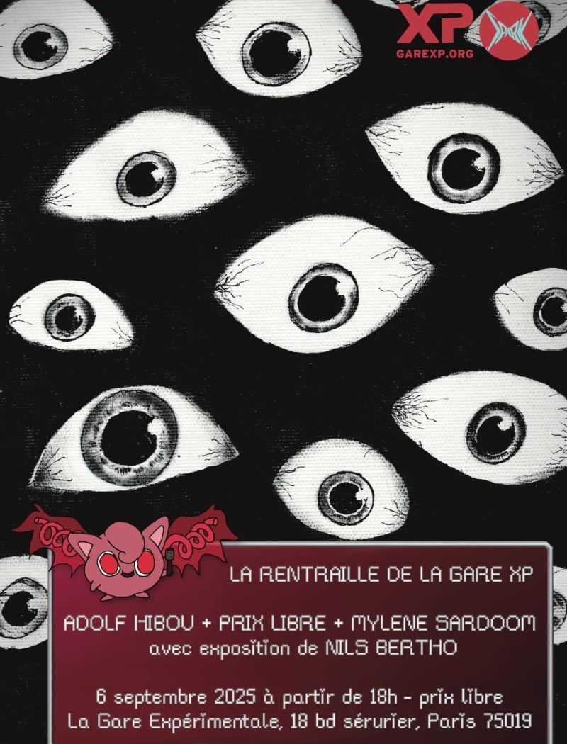 LA RENTRAILLE : ADOLF HIBOU - PRIX LIBRE - MYLÈNE SARDOOM 1