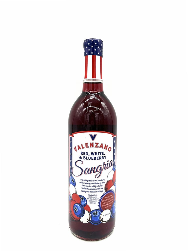 Red, White & Blueberry Sangria 1