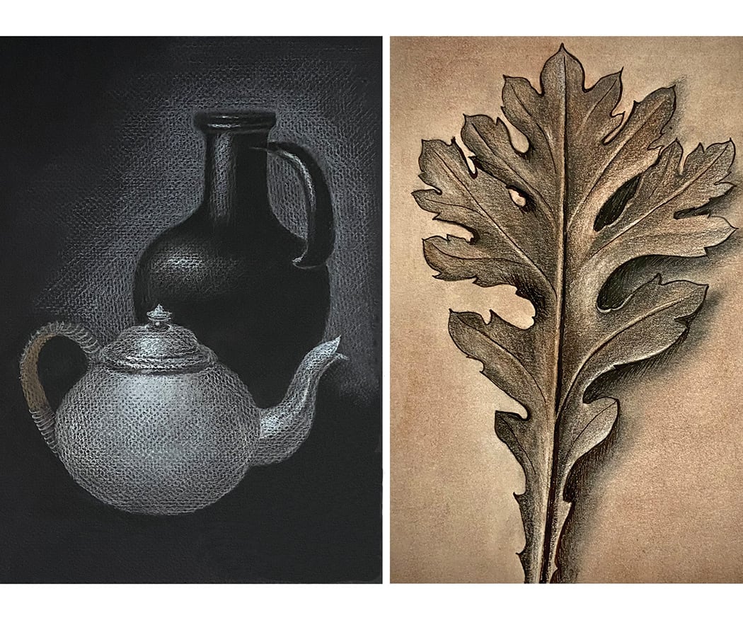 Drawing Nature, Still Life, Landscapes 1