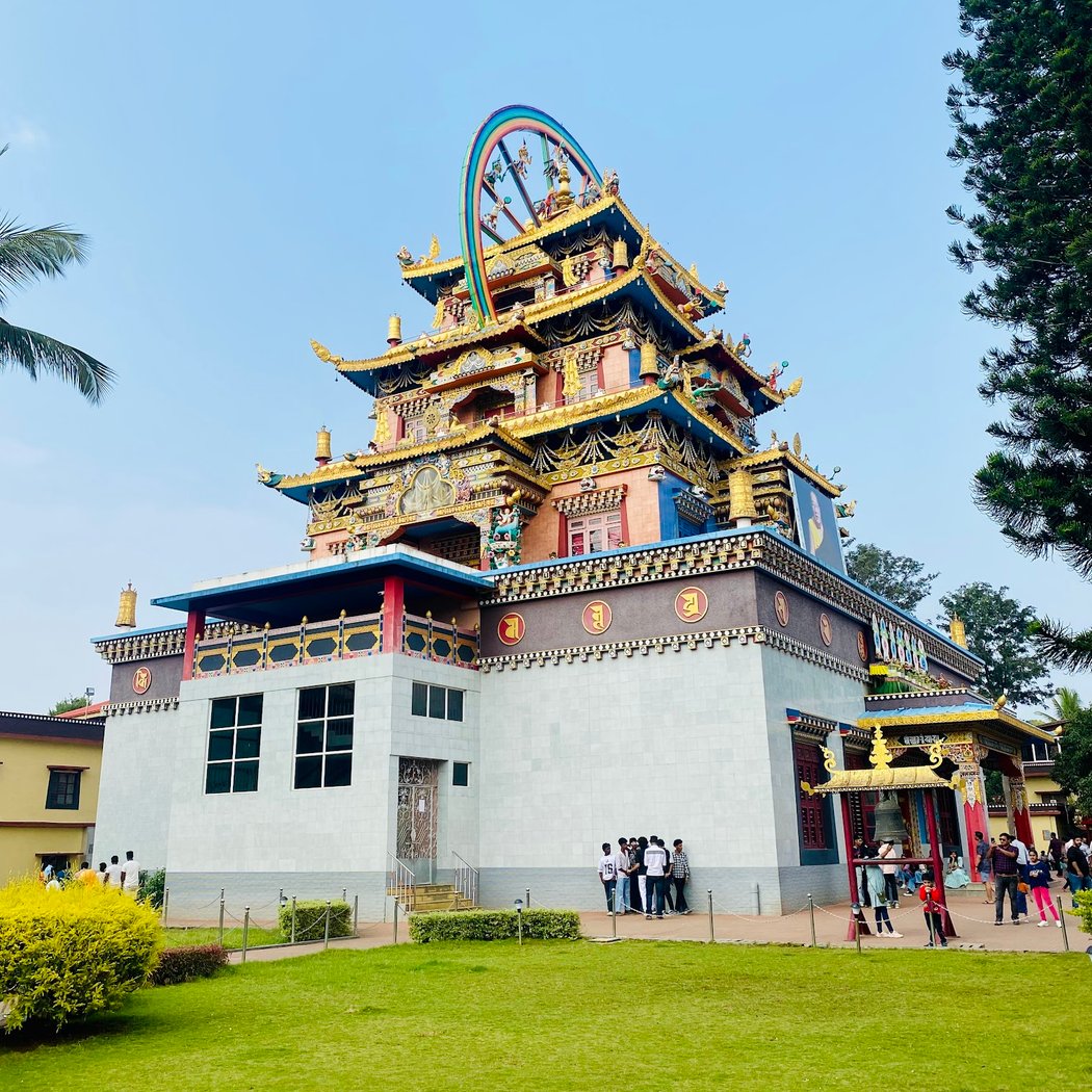Namdroling Monastery Golden Temple 4