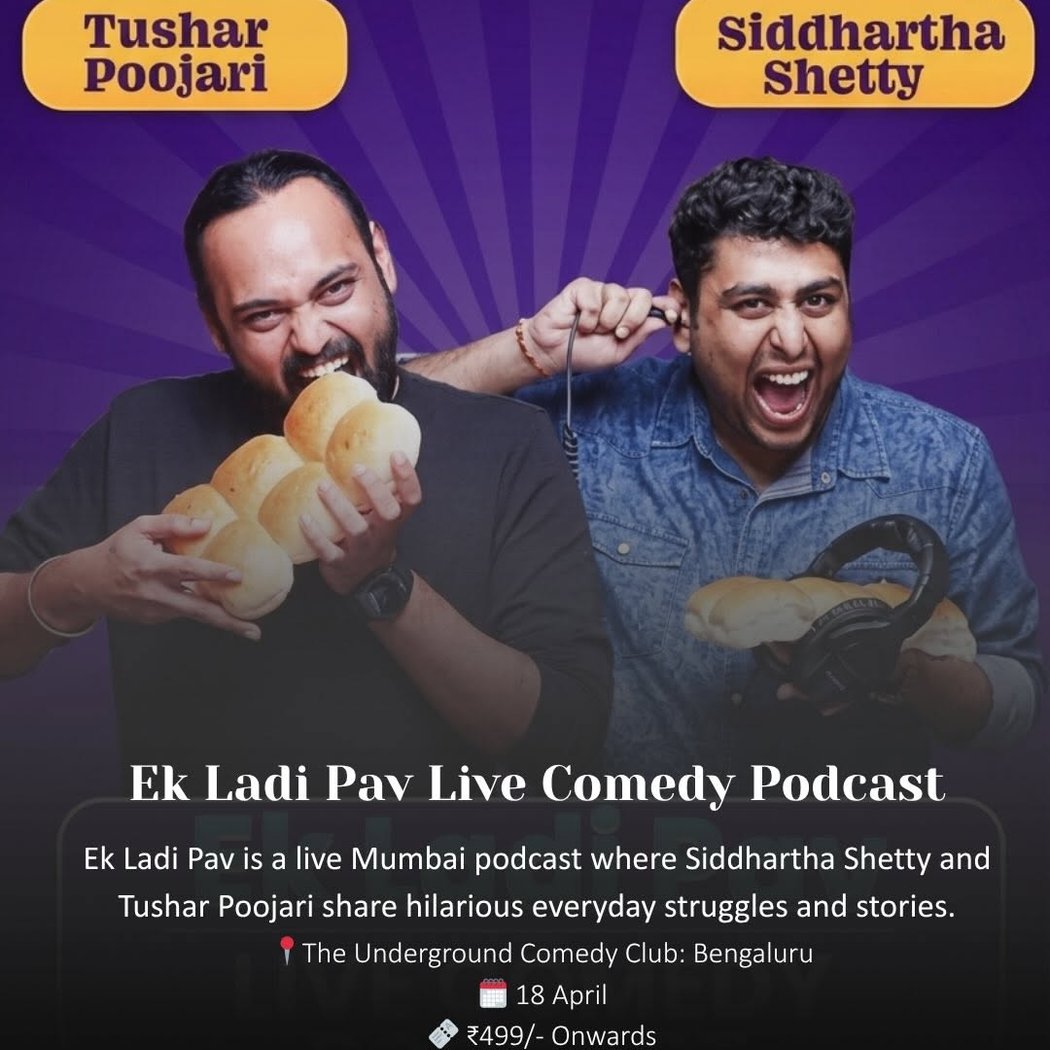 Ek Ladi Pav Live Comedy Podcast 1