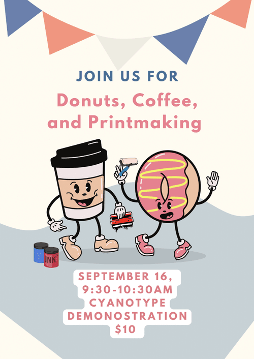 Donuts, Coffee, and Printmaking
