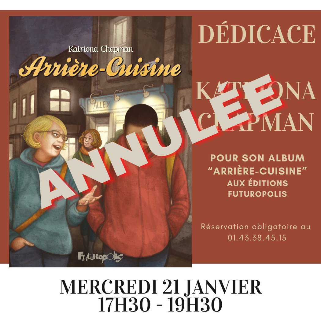 Dédicace Katriona Chapman 1
