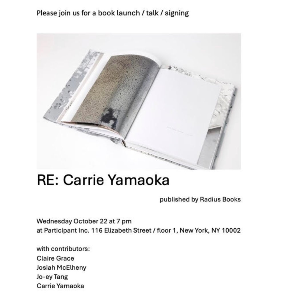 Carrie Yamaoka, Book Launch 1