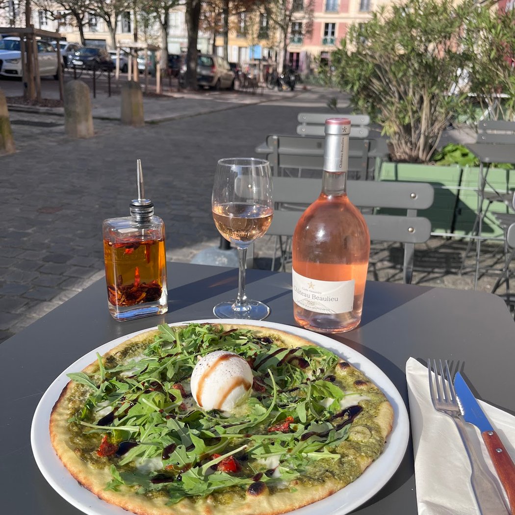 Pizza l'ardoise. 1