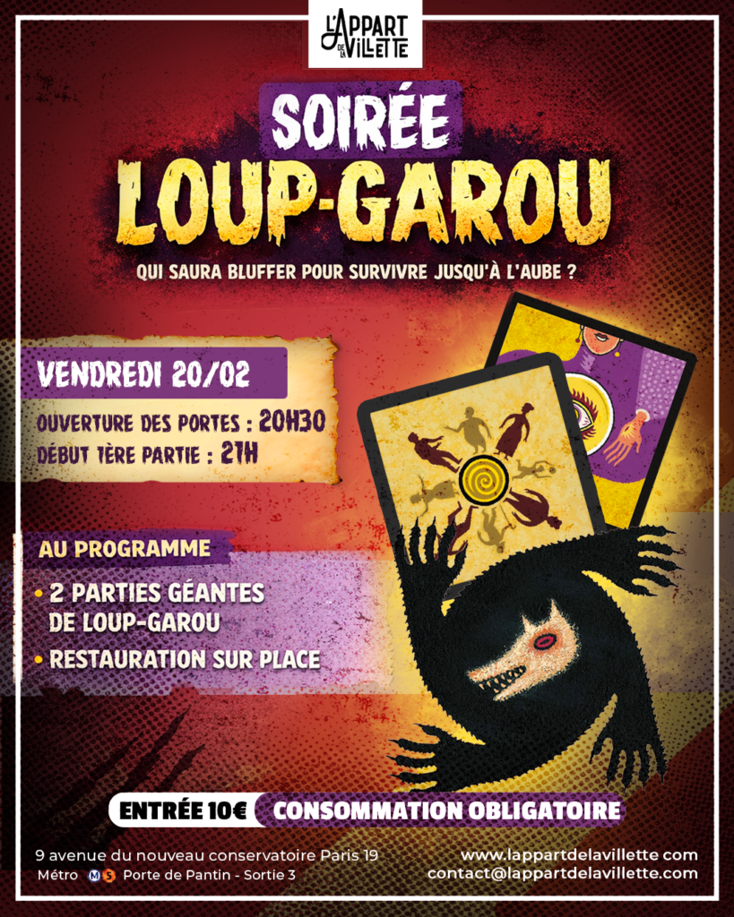 Soirée Jeux Loup Garou 1