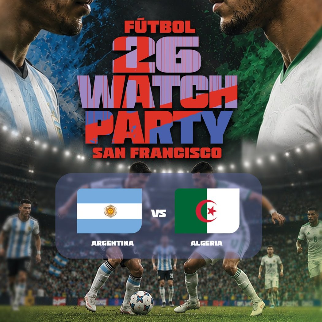 FUTBOL WATCH PARTY – Argentina vs. Algeria 1