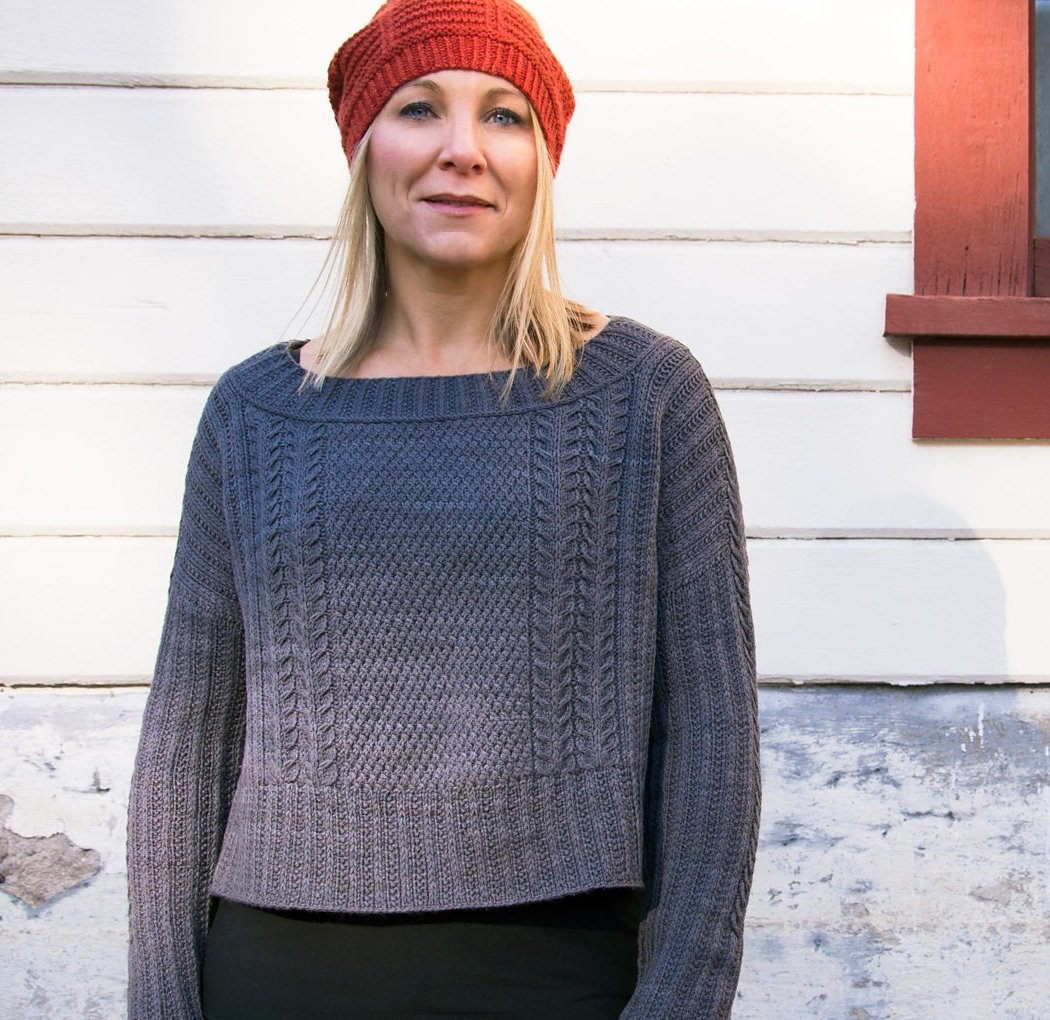 Sweater Series: Fitted with a Twist - Cable Pullovers 2