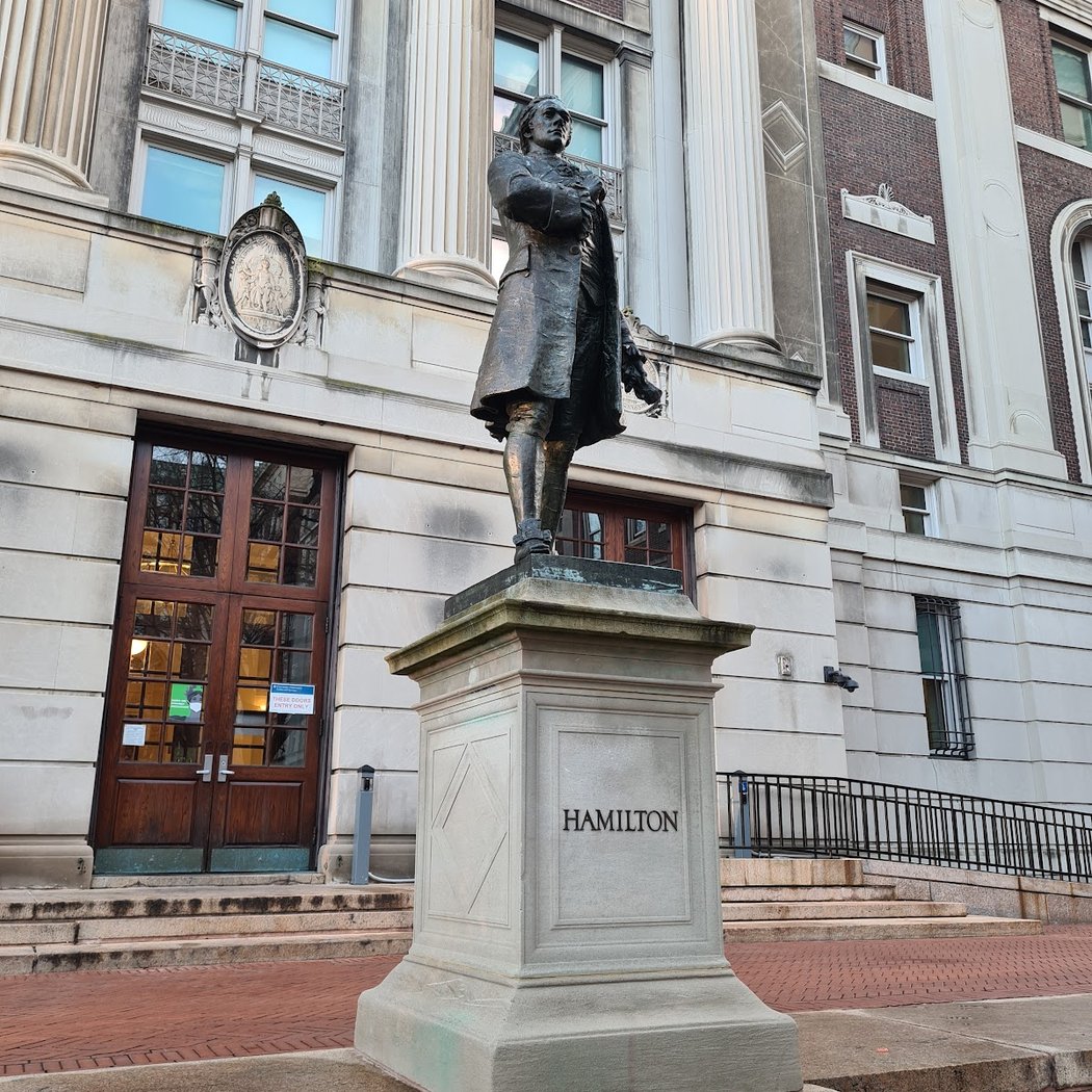 Hamilton Statue 4