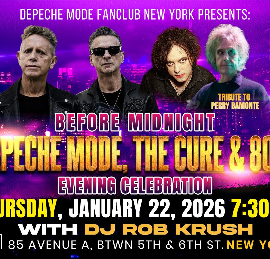 Depeche Mode, Cure & 80’s Evening Celebration 1