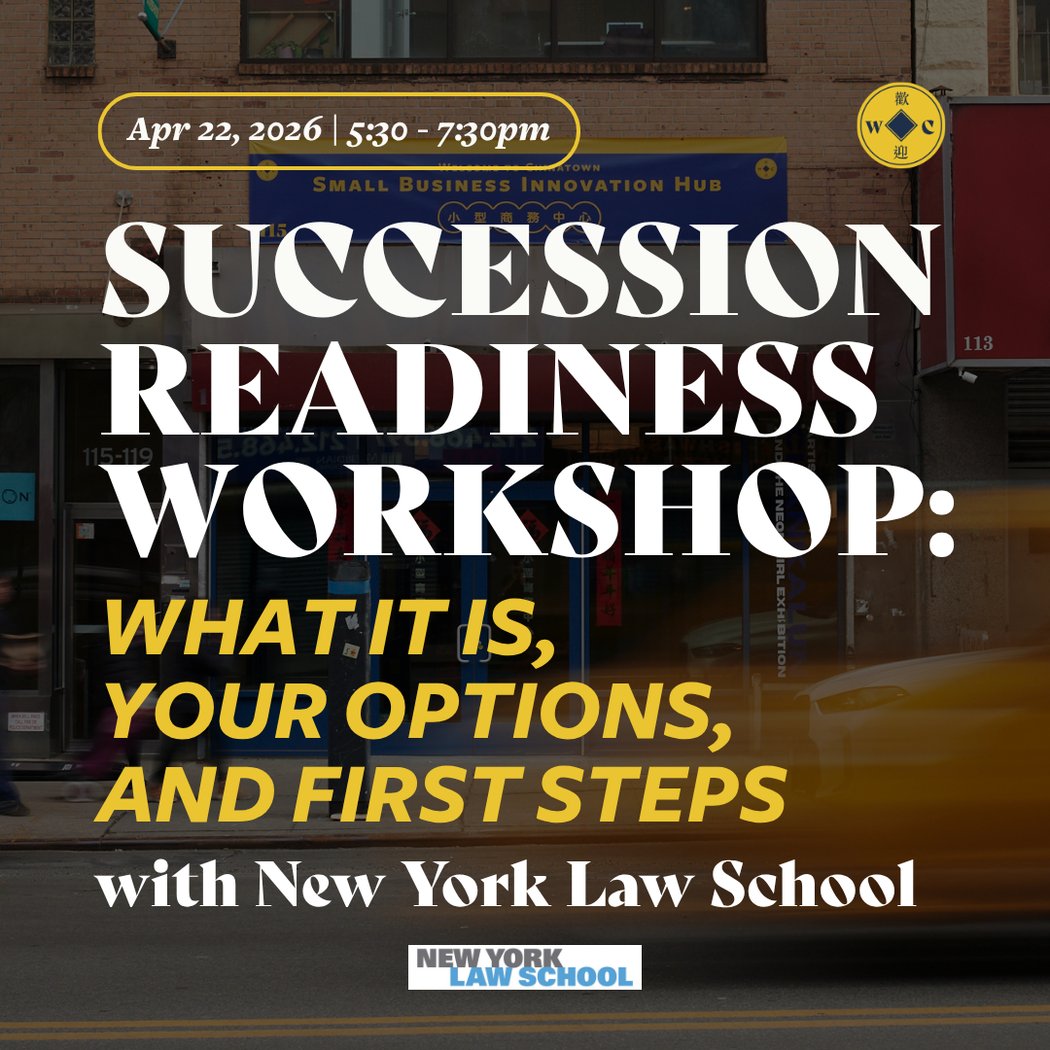 Succession Readiness Workshop with NYLS: What It Is, Your Options, and First Steps 1